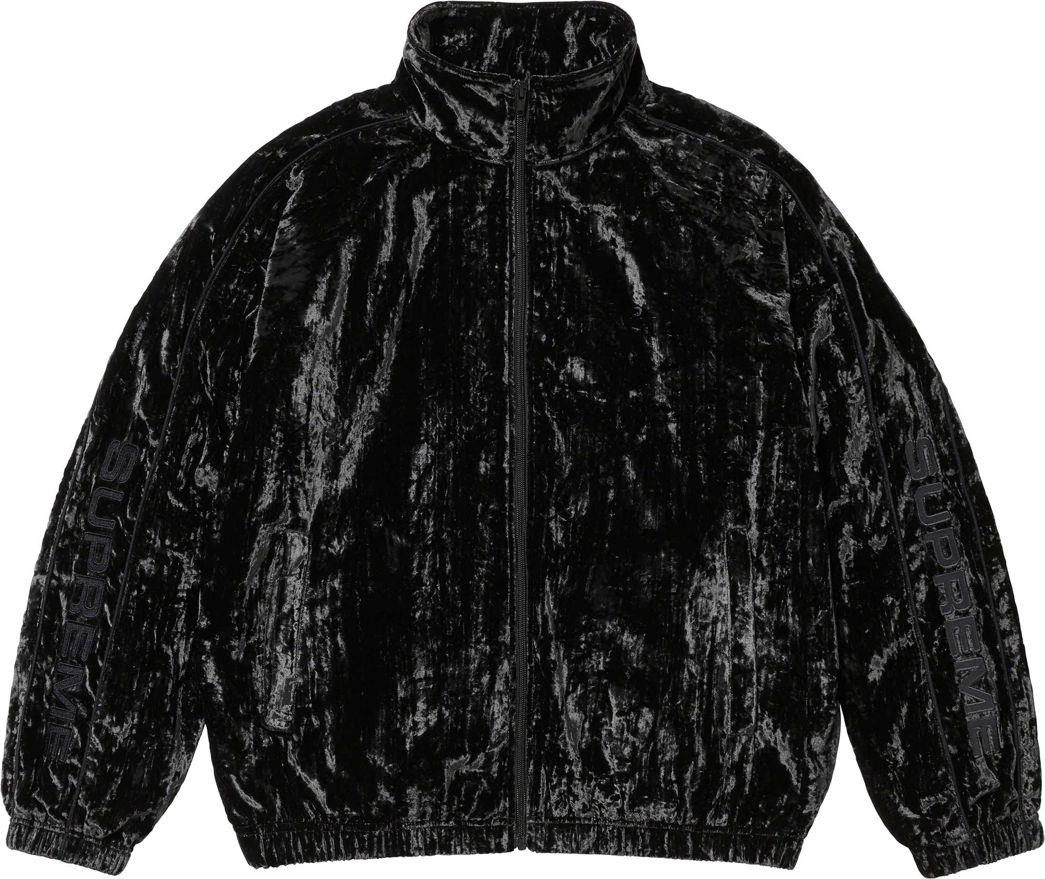 Crushed Velvet Track Jacket view 11
